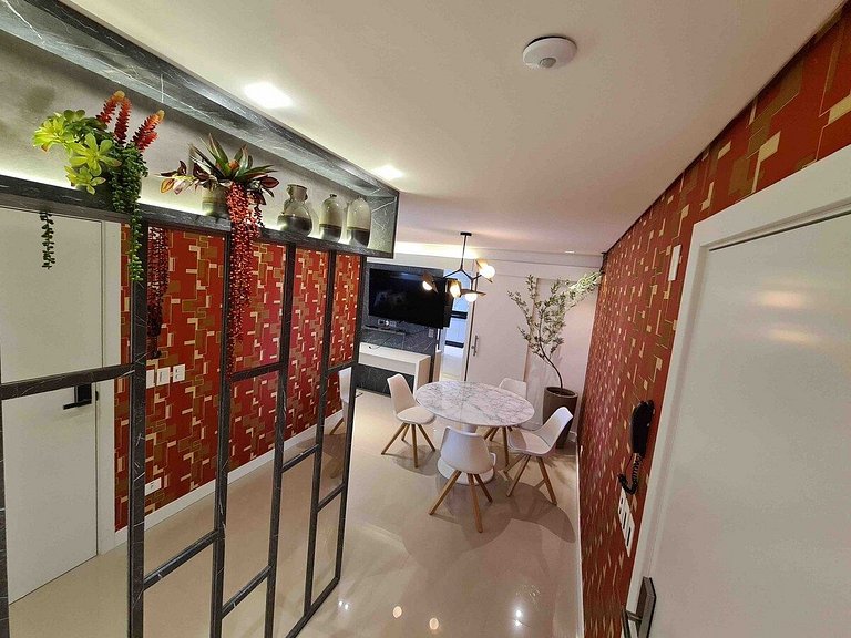 Studio no Centro gastronômico de FOZ com vista para o rio Pa