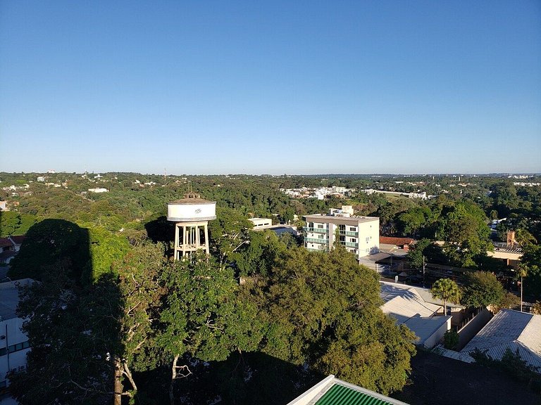Studio no Centro gastronômico de FOZ com vista para o rio Pa