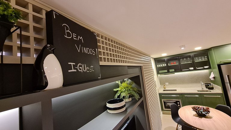 Studio no Centro de Foz - Garagem e WiFi