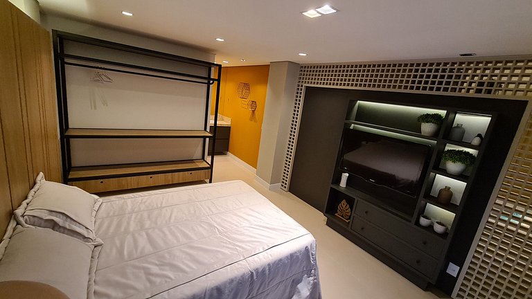 Studio no Centro de Foz - Garagem e WiFi