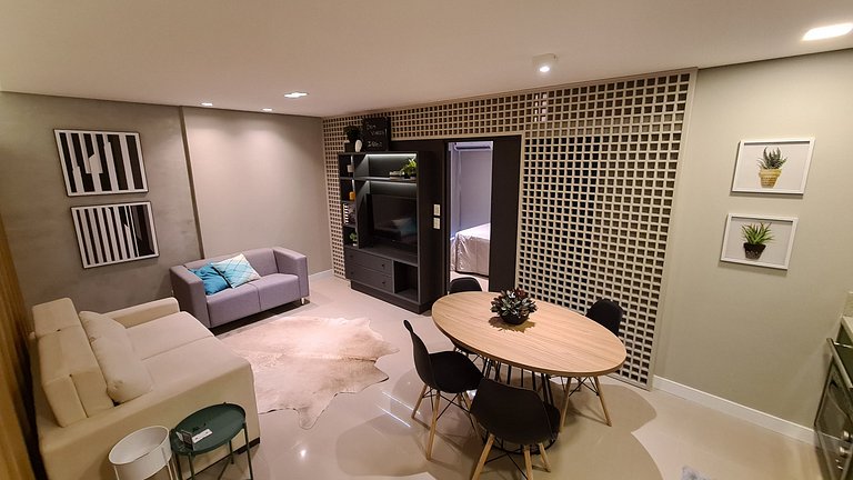 Studio no Centro de Foz - Garagem e WiFi