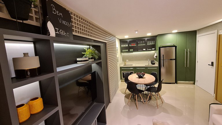 Studio no Centro de Foz - Garagem e WiFi