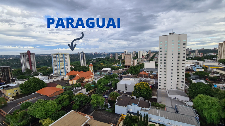 Studio c/ Vista no Centro - Garagem