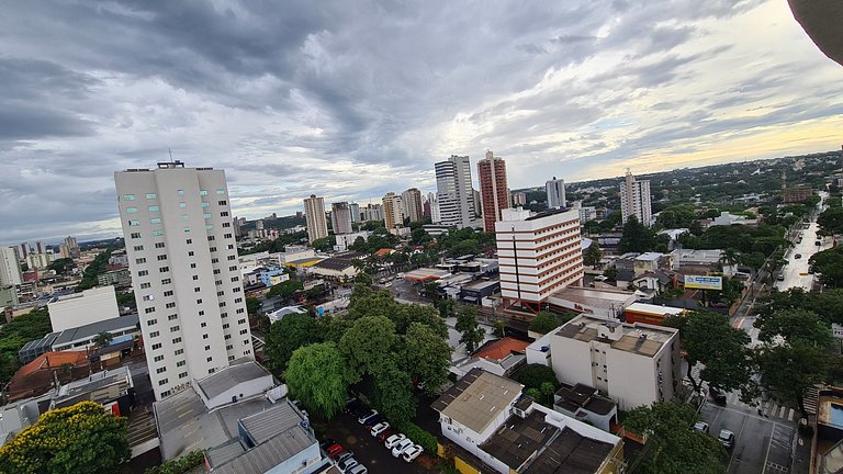 Apartamento Studio no último andar no CENTRO de FOZ com lind