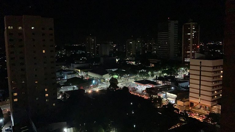Studio c/ Vista no Centro - Garagem e WiFi