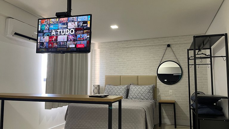 7seas - Lindo apt conceito aberto com VISTA INCRÍVEL
