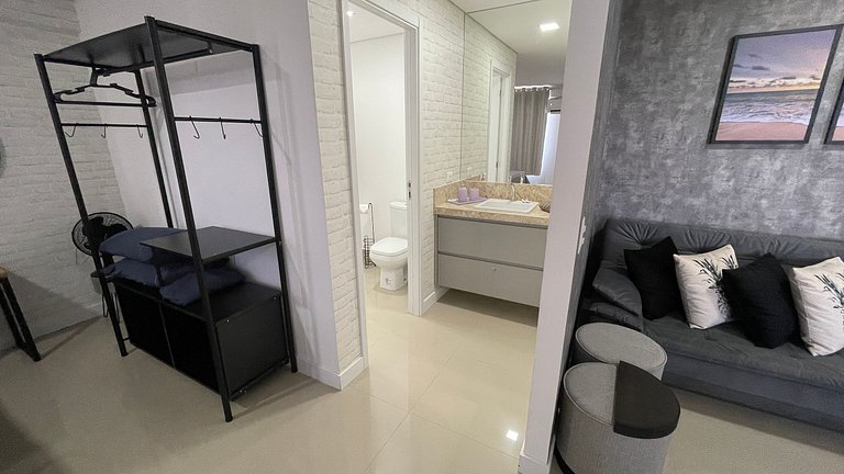 7seas - Lindo apt conceito aberto com vista linda