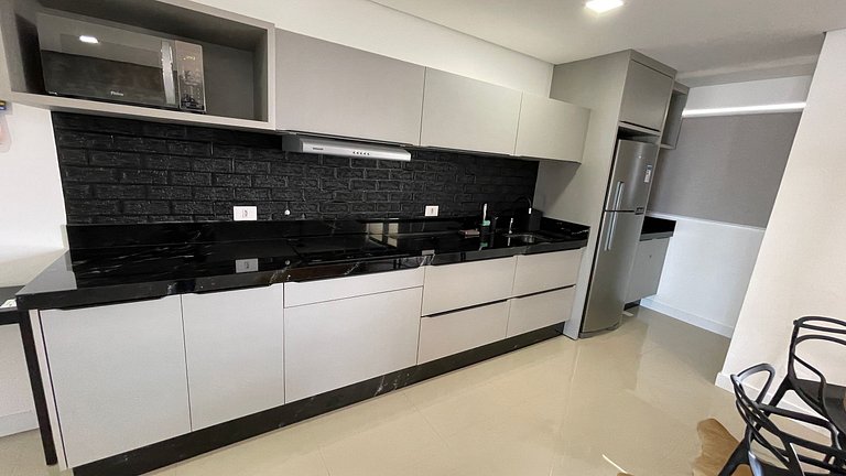 7seas - Lindo apt conceito aberto com VISTA INCRÍVEL