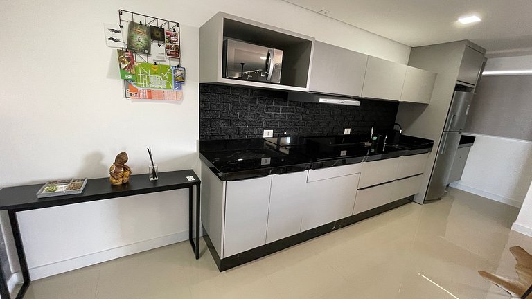 7seas - Lindo apt conceito aberto com VISTA INCRÍVEL