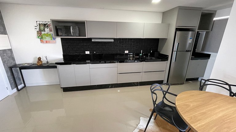 7seas - Lindo apt conceito aberto com vista linda