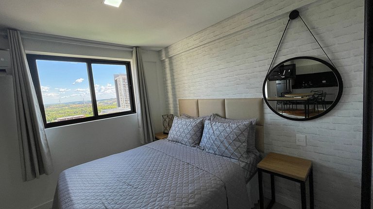 7seas - Lindo apt conceito aberto com vista linda