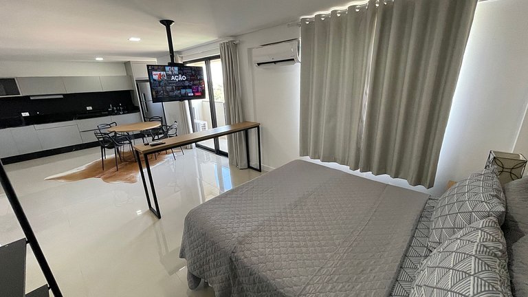 7seas - Lindo apt conceito aberto com VISTA INCRÍVEL