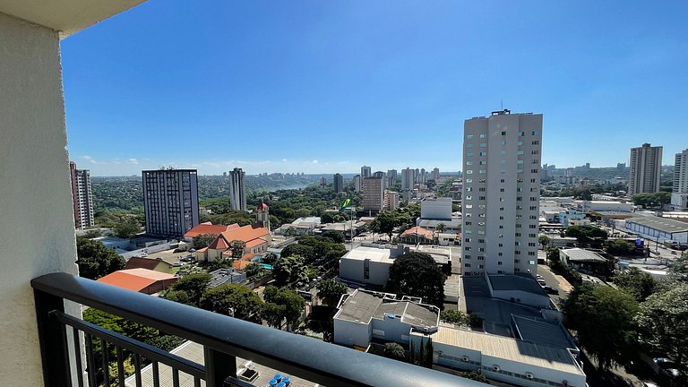 Vista incrível Apartamento central com vista do por do sol