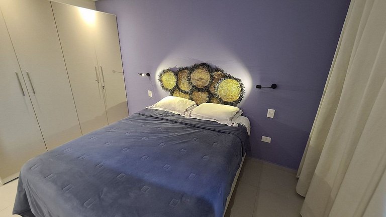 Apto novo primeiro da cidade decorado com Feng Shui