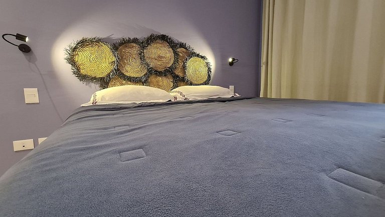 Apto novo primeiro da cidade decorado com Feng Shui