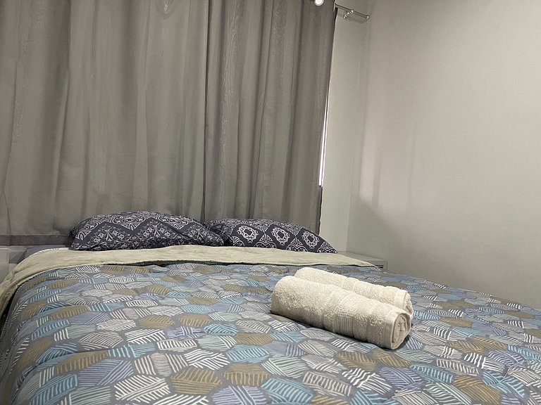 Novíssimo apartamento Studio a poucos passos do Paraguai - V