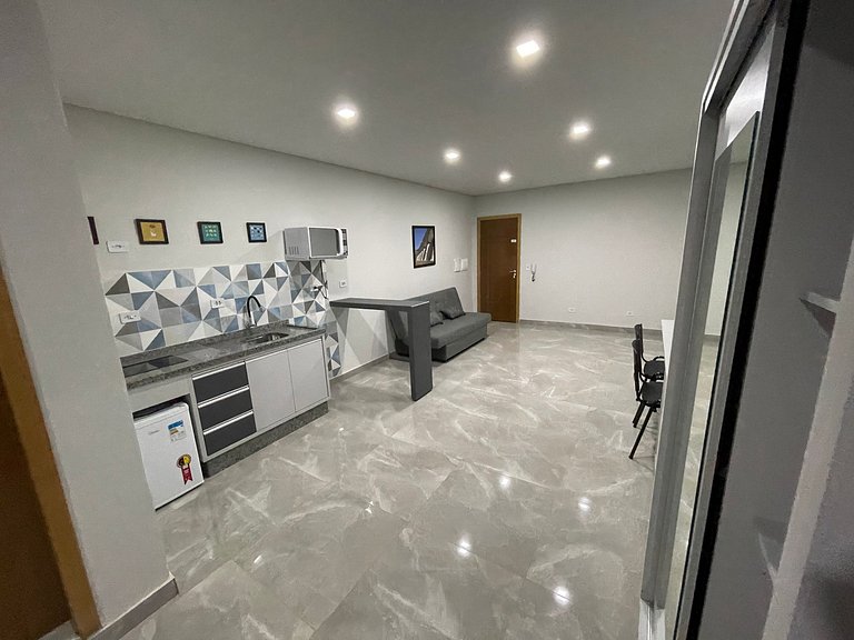 Novíssimo apartamento Studio a poucos passos do Paraguai - V