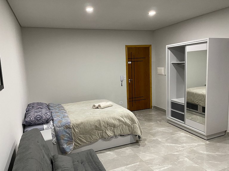 Novíssimo apartamento Studio a 5 minutos do Paraguai - Vila