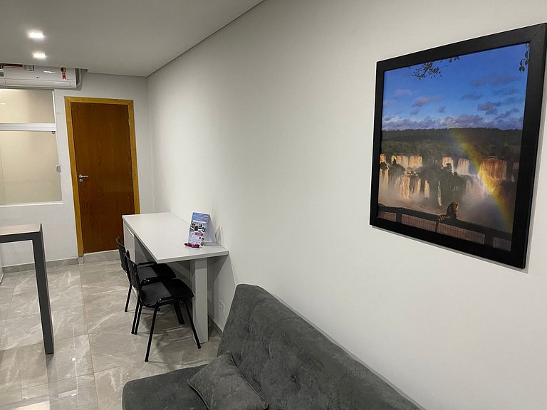 Novíssimo apartamento Studio a 5 minutos do Paraguai - Vila