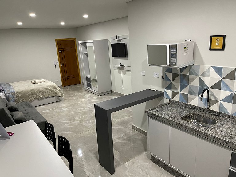 Novíssimo apartamento Studio a 5 minutos do Paraguai - Vila