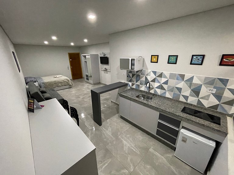 Novíssimo apartamento Studio a 5 minutos do Paraguai - Vila