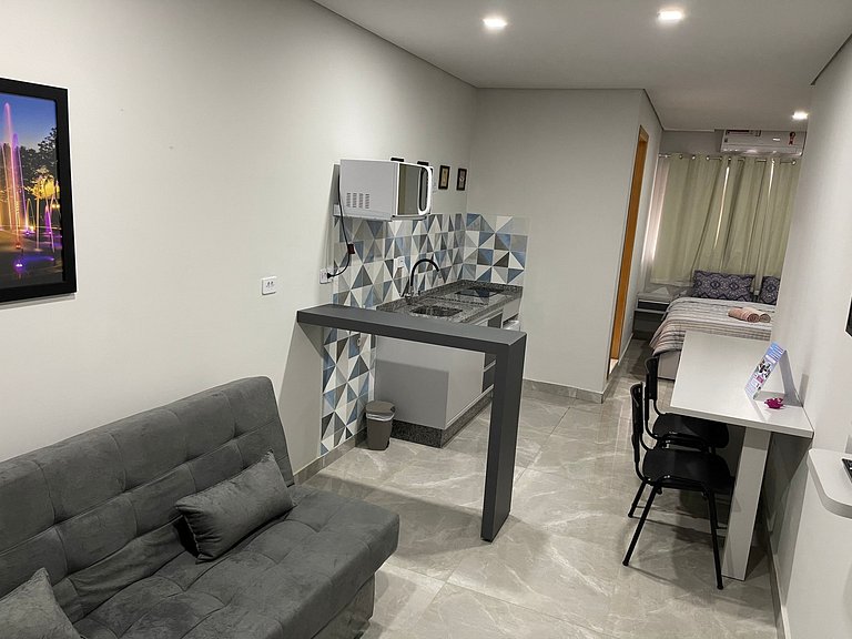 Novo apto Studio a 5 minutos do Py - Vila Portes