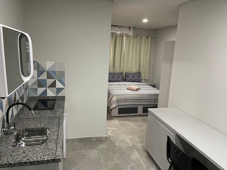 Novo apartamento Studio a 5 minutos do Paraguai - Vila Porte