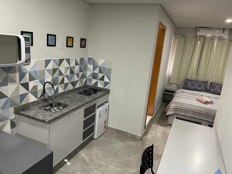 Novo apartamento Studio a 5 minutos do Paraguai - Vila Porte