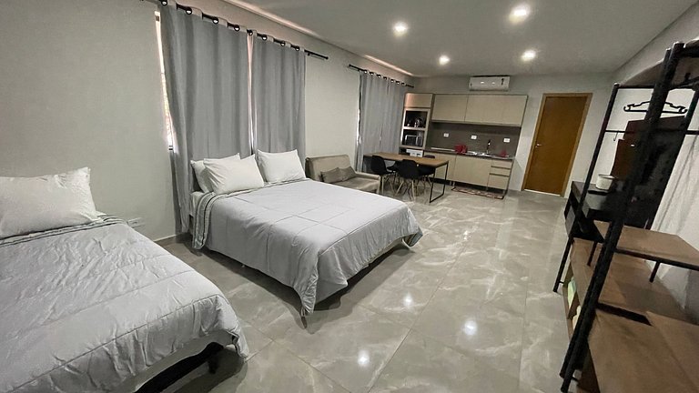 Studio para a família pertinho do Py - Vila Portes