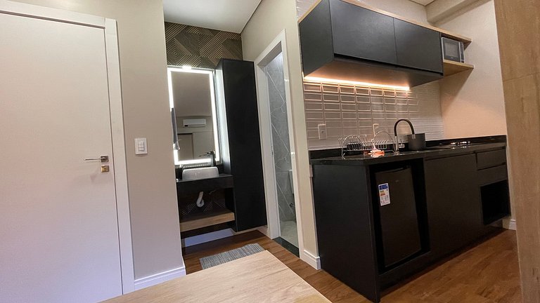 Apartamento completo para se hospedar no centro de Foz do Ig