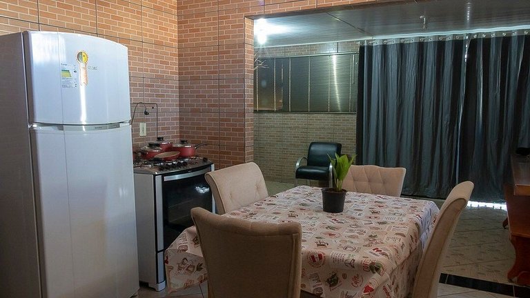 Espaço aconchegante bem localizado e prático