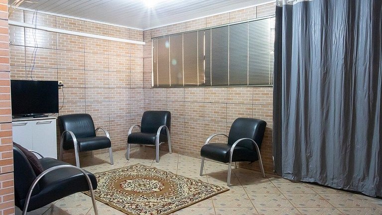 Espaço aconchegante bem localizado e prático