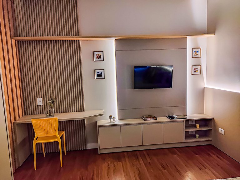 STUDIO modernos e aconchegante na melhor localização de Foz