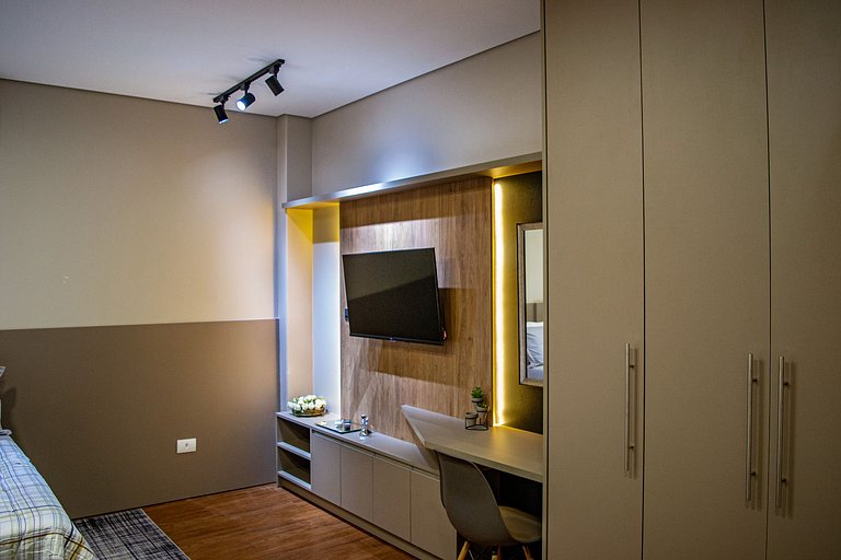 Novo apartamento studio no coração de Foz
