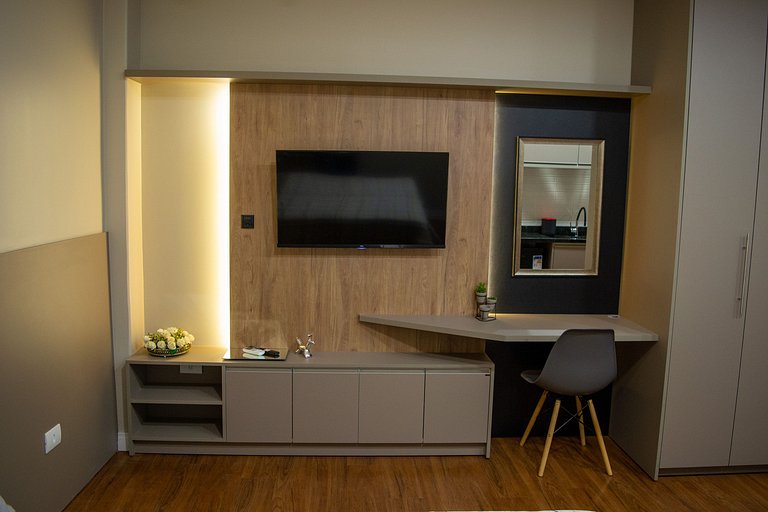 Novo apartamento studio no coração de Foz