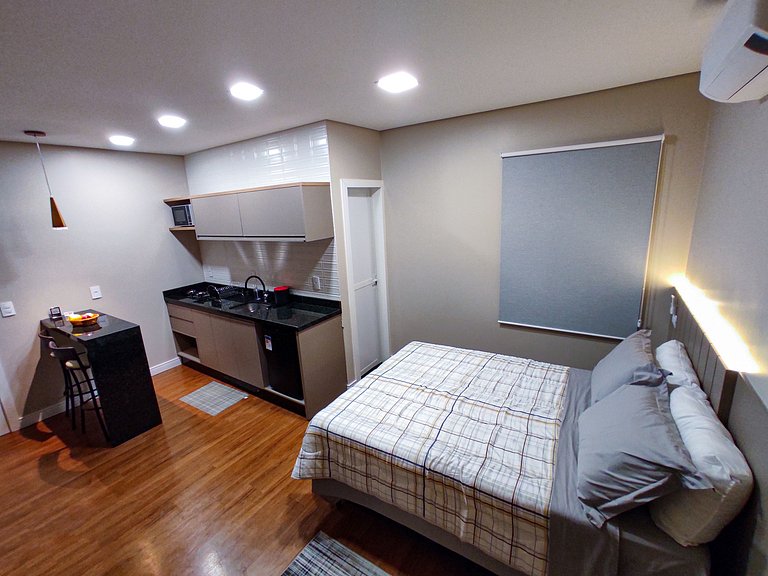 Novo apartamento studio no coração de Foz