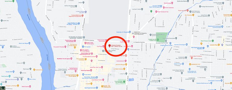 Novo apartamento studio no coração de Foz
