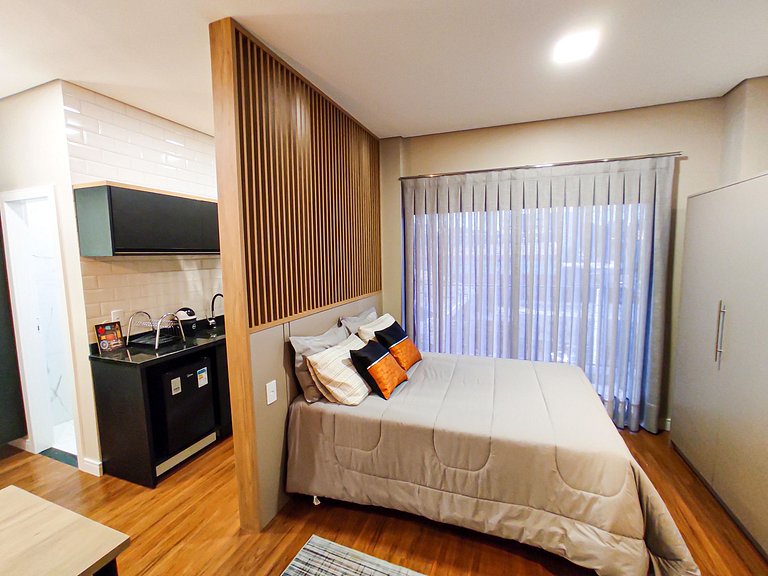 Apartamento completo para se hospedar no centro de Foz do Ig