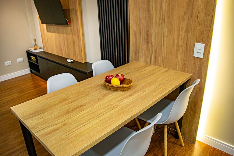 Apartamento completo para se hospedar no centro de Foz do Ig