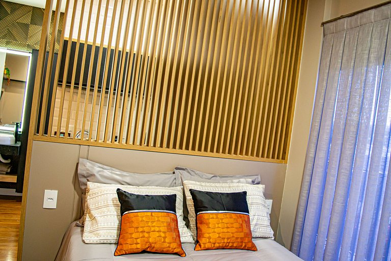 Apartamento completo para se hospedar no centro de Foz do Ig