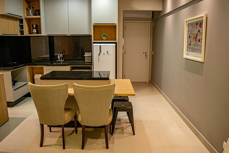 Novo apartamento Studio no ladinho do Paraguai - Vila Portes