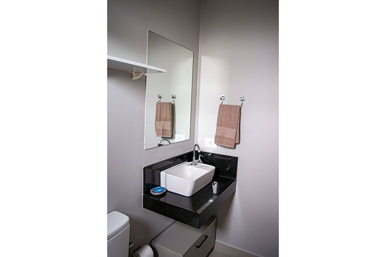 Novo apartamento Studio no ladinho do Paraguai - Vila Portes