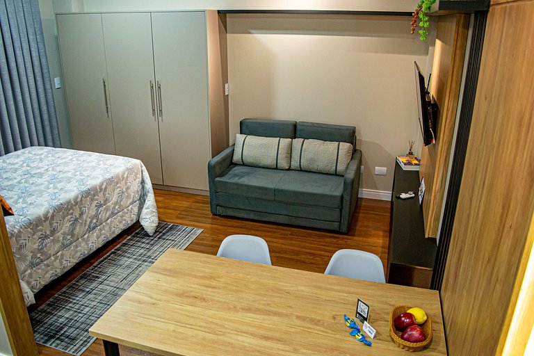 Apartamento completo para se hospedar no centro de Foz do Ig