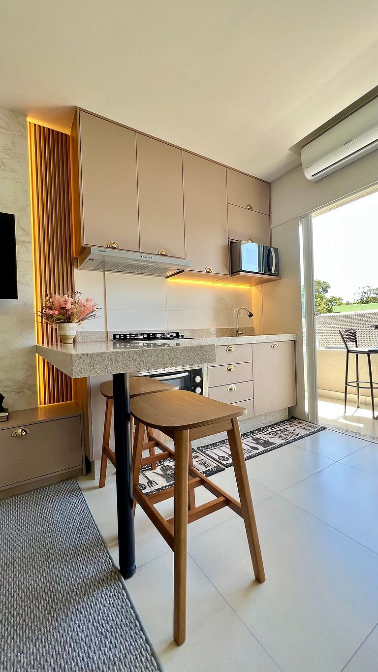 Apt Completo em Foz - Garagem e WiFi