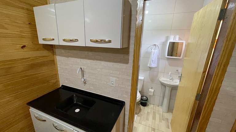 Novo e lindo chalé na região central de Foz