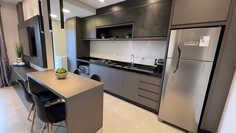Charmoso e novíssimo apartamento no Centro de Foz do Iguaçu
