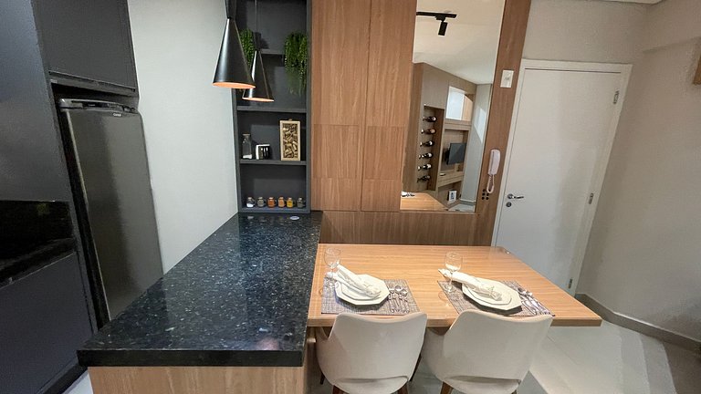 Lindo apt ao ladinho do Paraguai.
