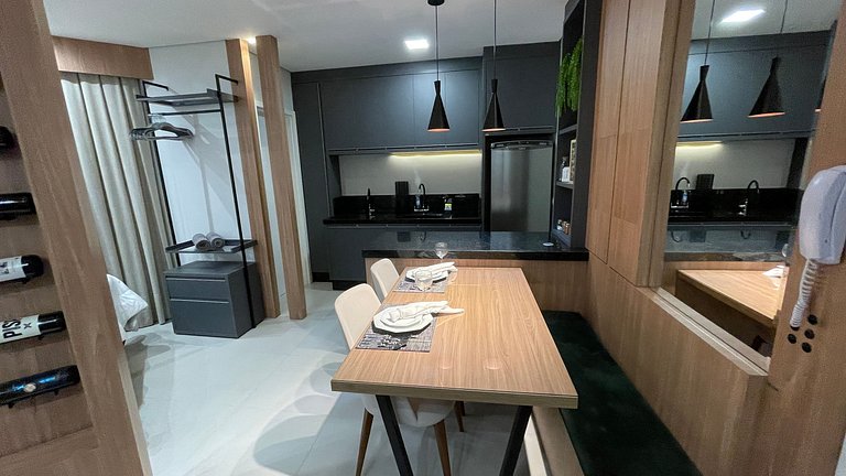 Lindíssimo apartamento ao lado do Paraguai