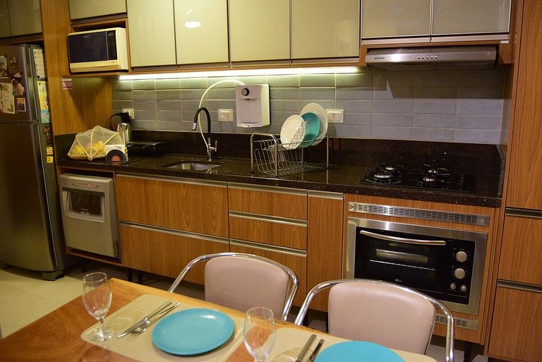Apto c/ Jardim -Bela decoração - Ideal para criança