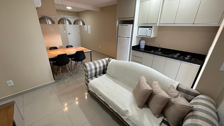 Novo apartamento confortável no centro de Foz
